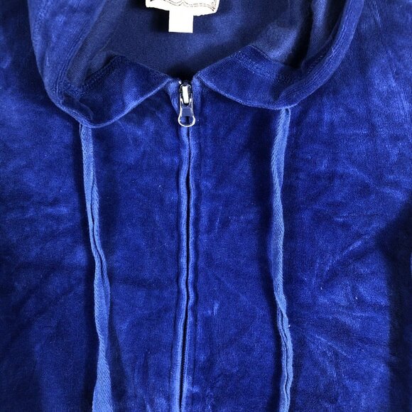 Pink Rose Girls Blue Hoodie LOL Velour Premium Quality Size Small - Picture 14 of 16